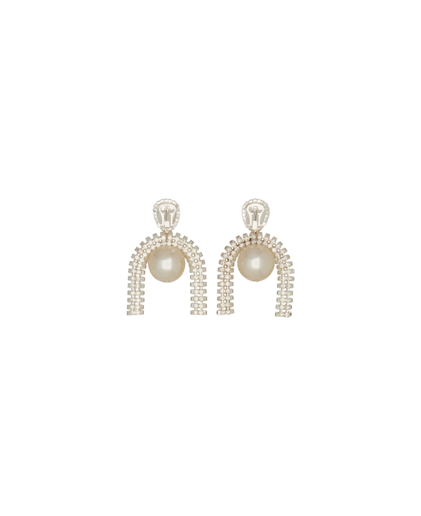 Magda Butrym Earrings With Pendants - SILVER