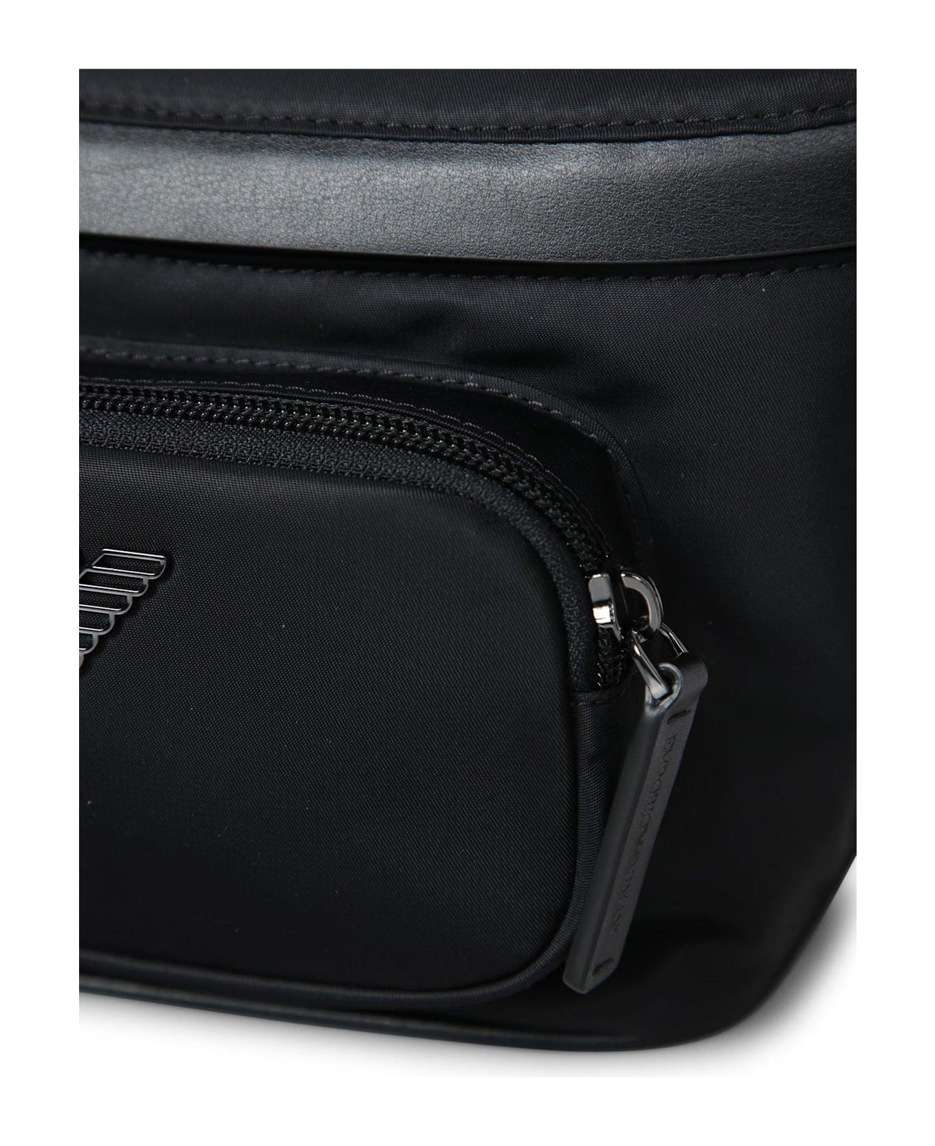 Emporio Armani Asv Belt Bag - Black