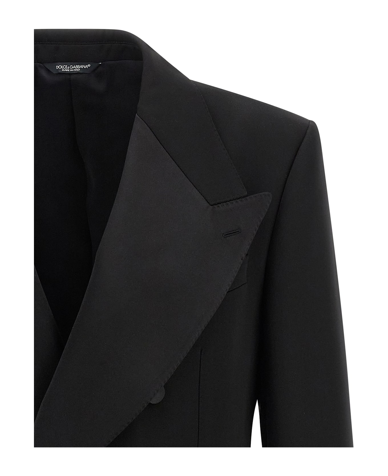 Dolce 
Gabbana Tailored Double-breasted Blazer - Black  
