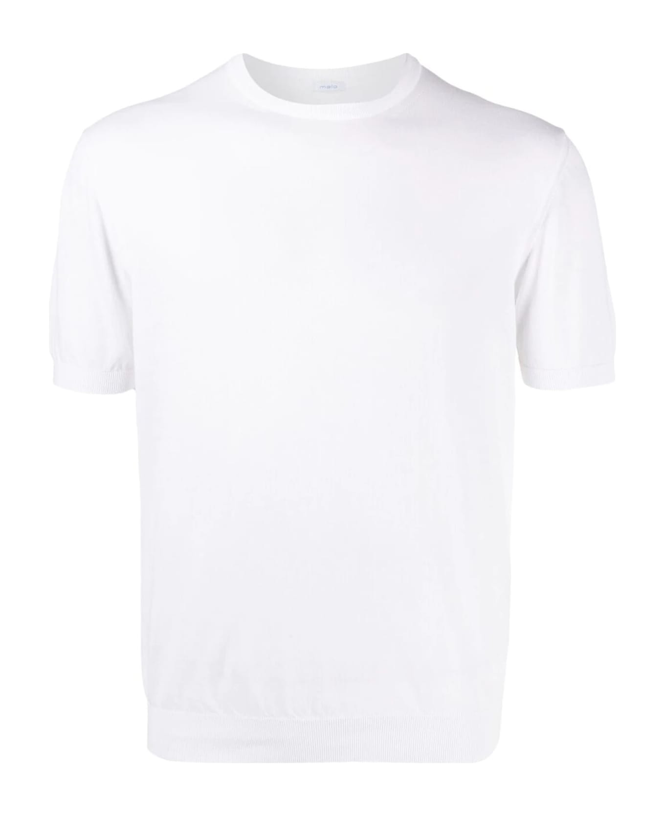 Malo White Cotton T-shirt - Candido