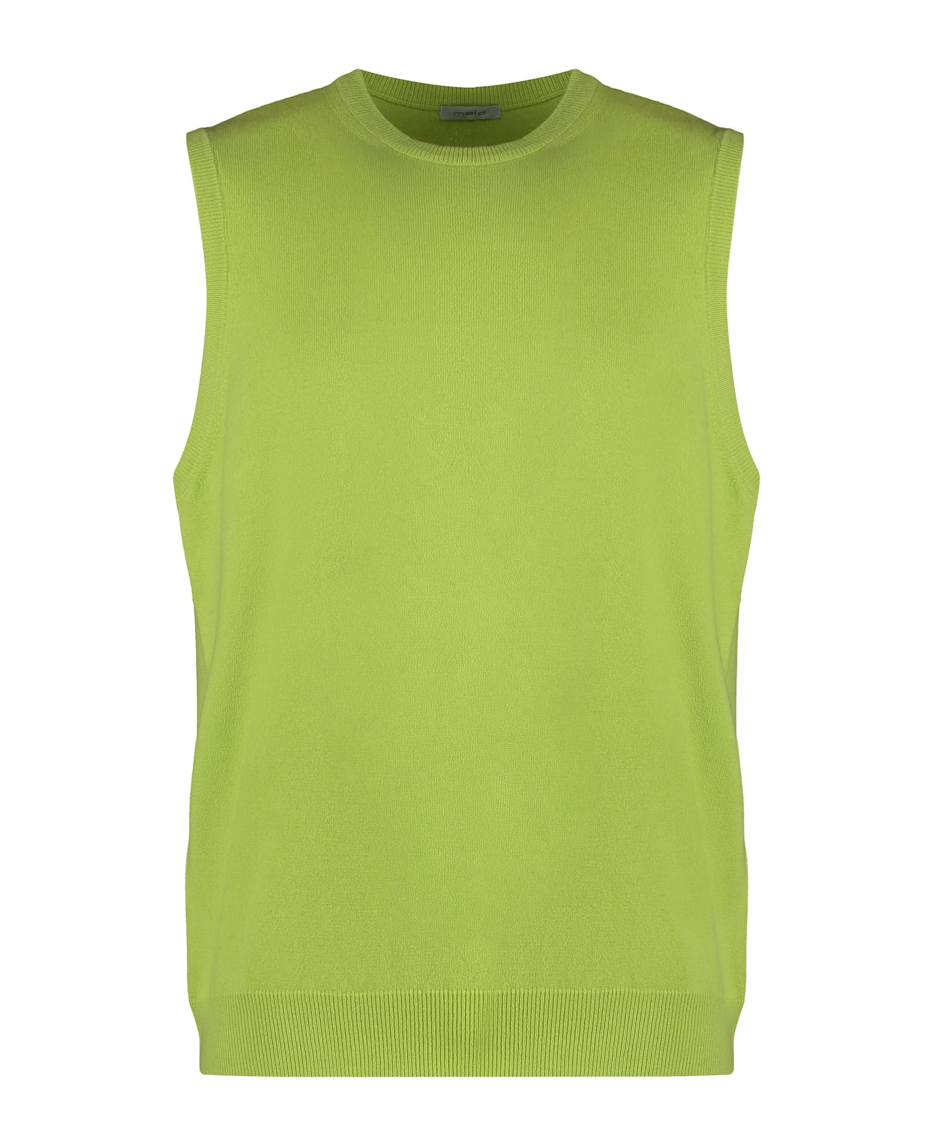 Malo Knitted Vest - green