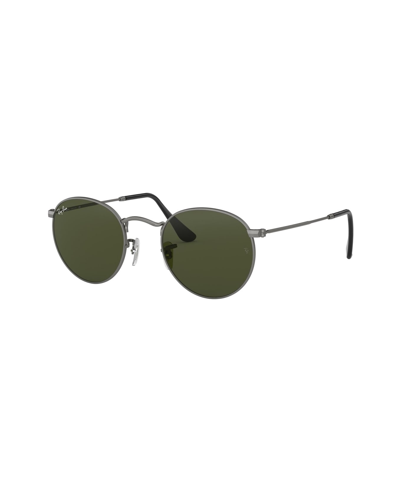 Ray-Ban Round Metal Rb 3447 Sunglasses - Argento