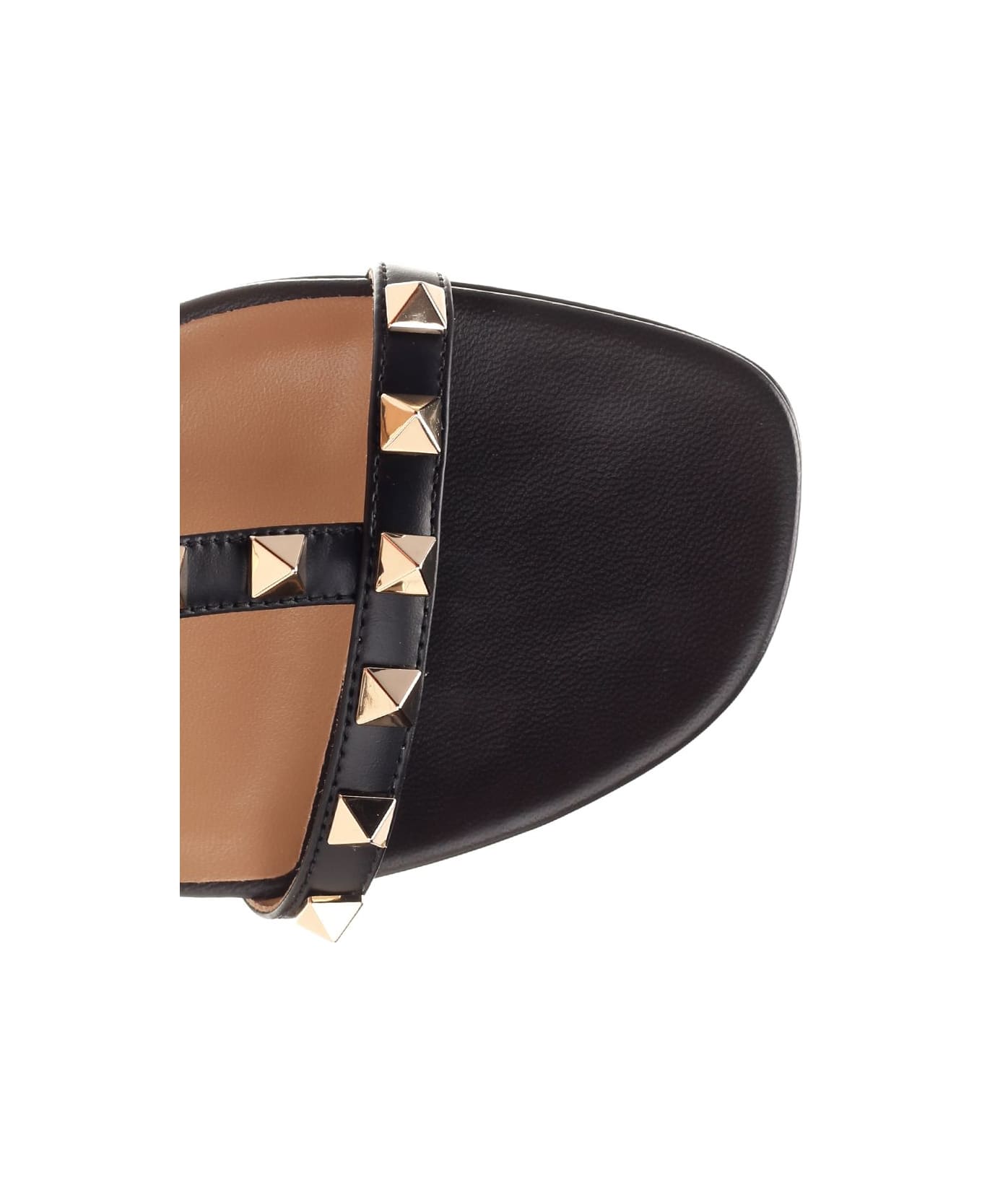 Valentino Garavani 'rockstud' Gladiator Sandals - BLACK