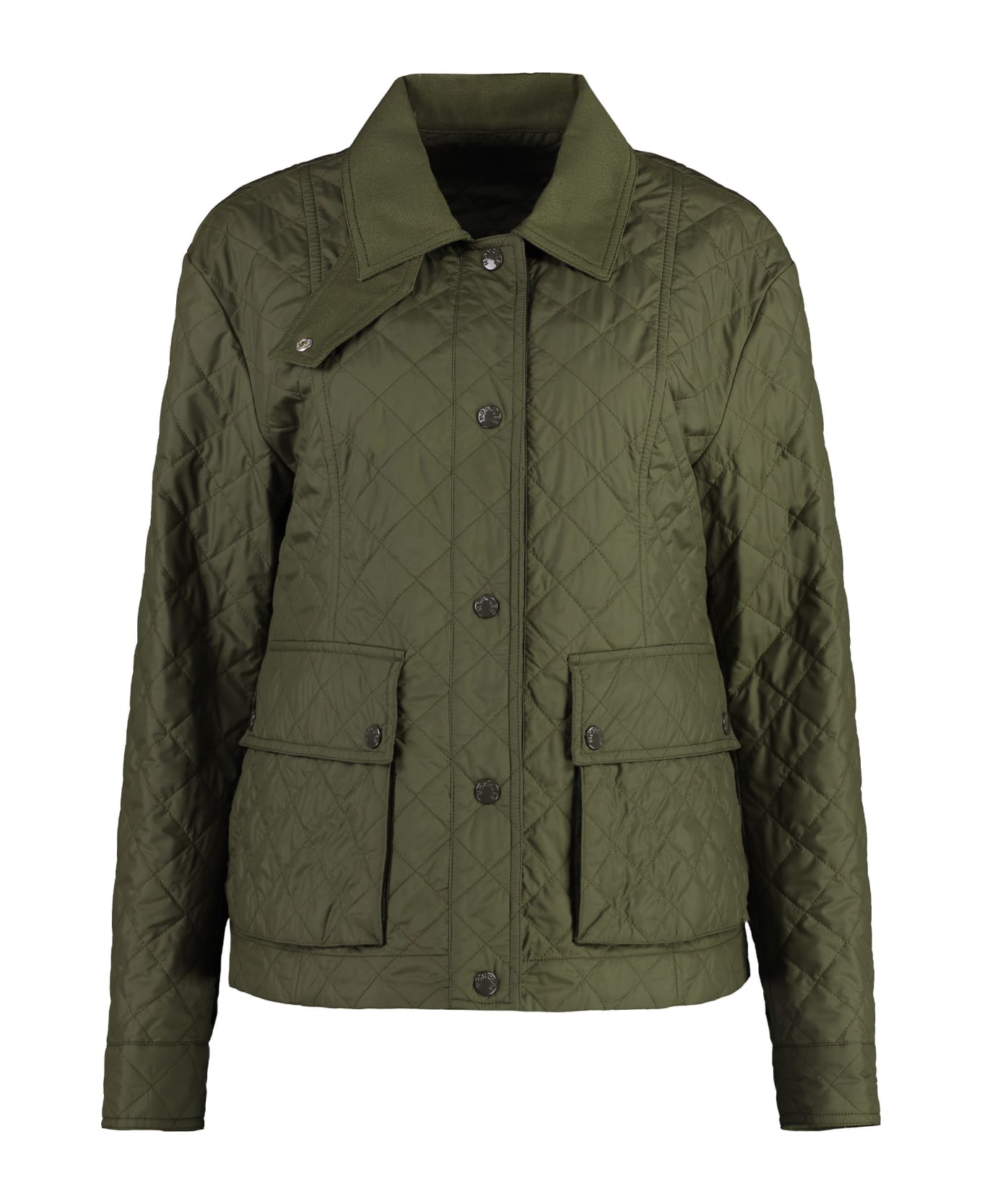 Moncler Galene Techno Fabric Jacket - green