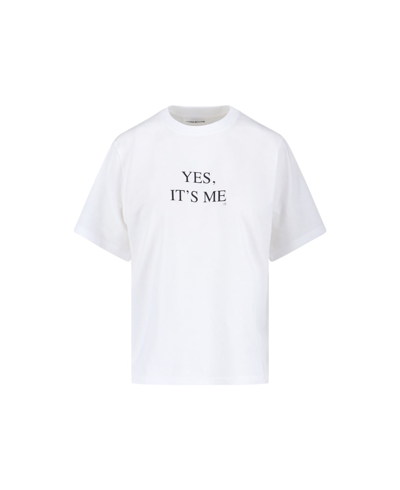 Victoria Beckham Logo T-shirt - White