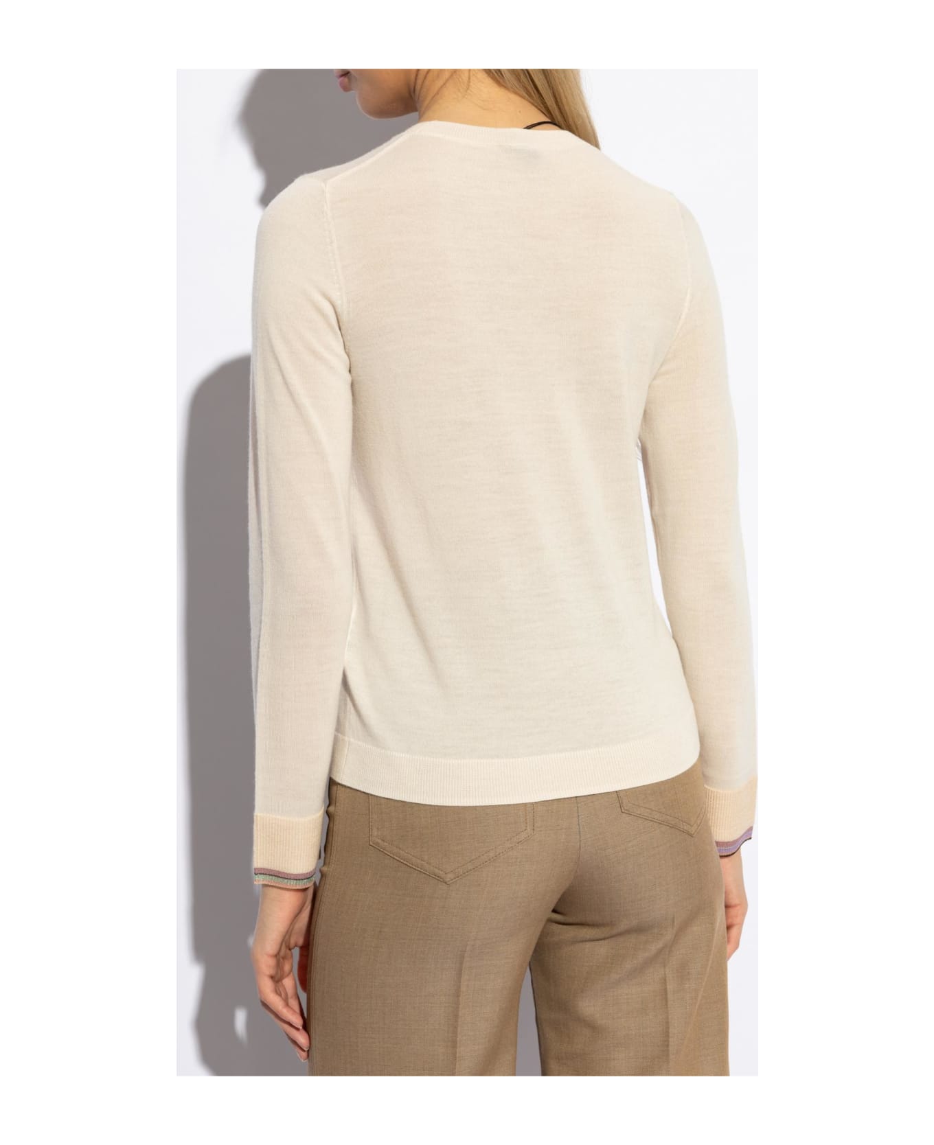 PS by Paul Smith Ps Paul Smith Wool Sweater - Powder