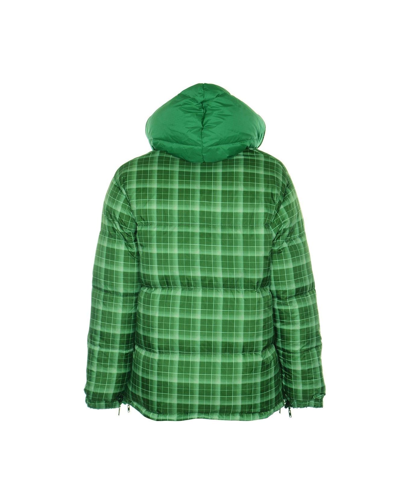 Marni Reversible Hooded Coat - Green