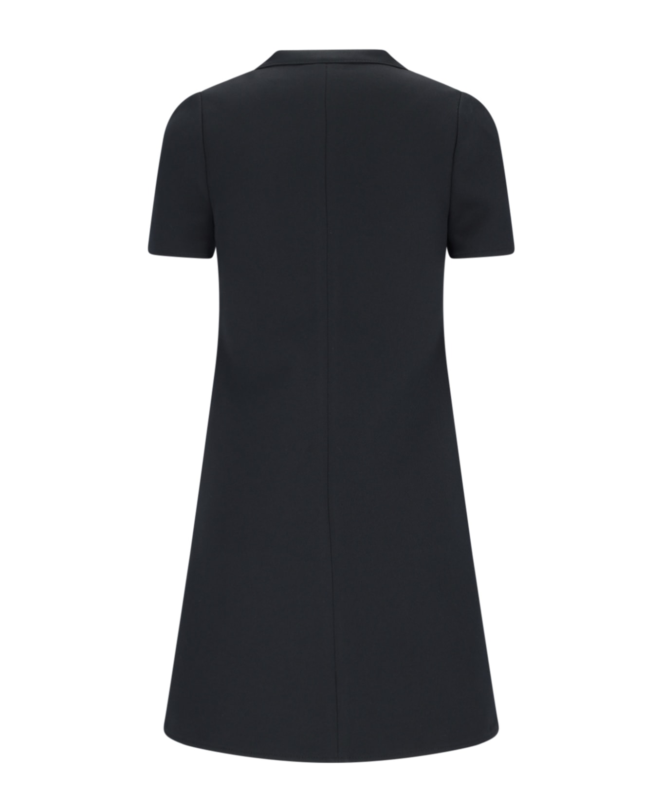 Courrèges Zip Mini Dress - Black  