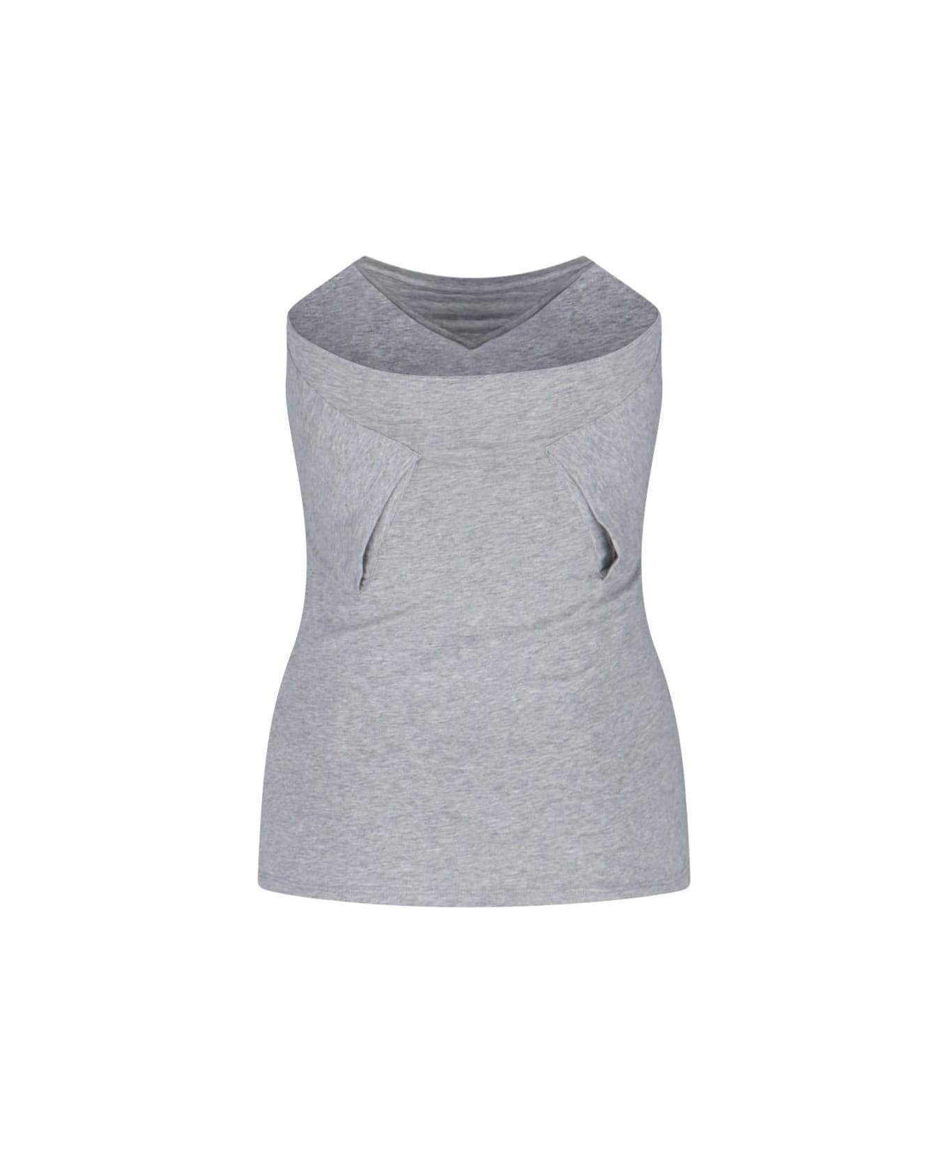 Paloma Wool Tank Top 
folded
 - GREY