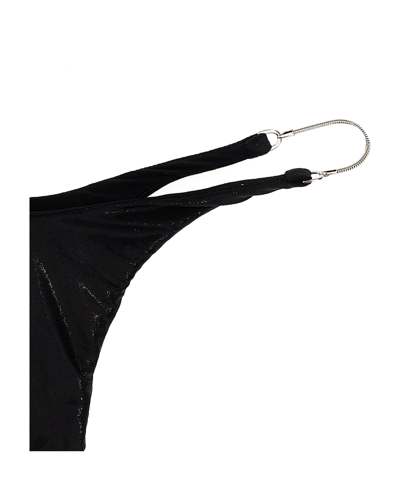Mugler Chain Bikini Briefs - Black  