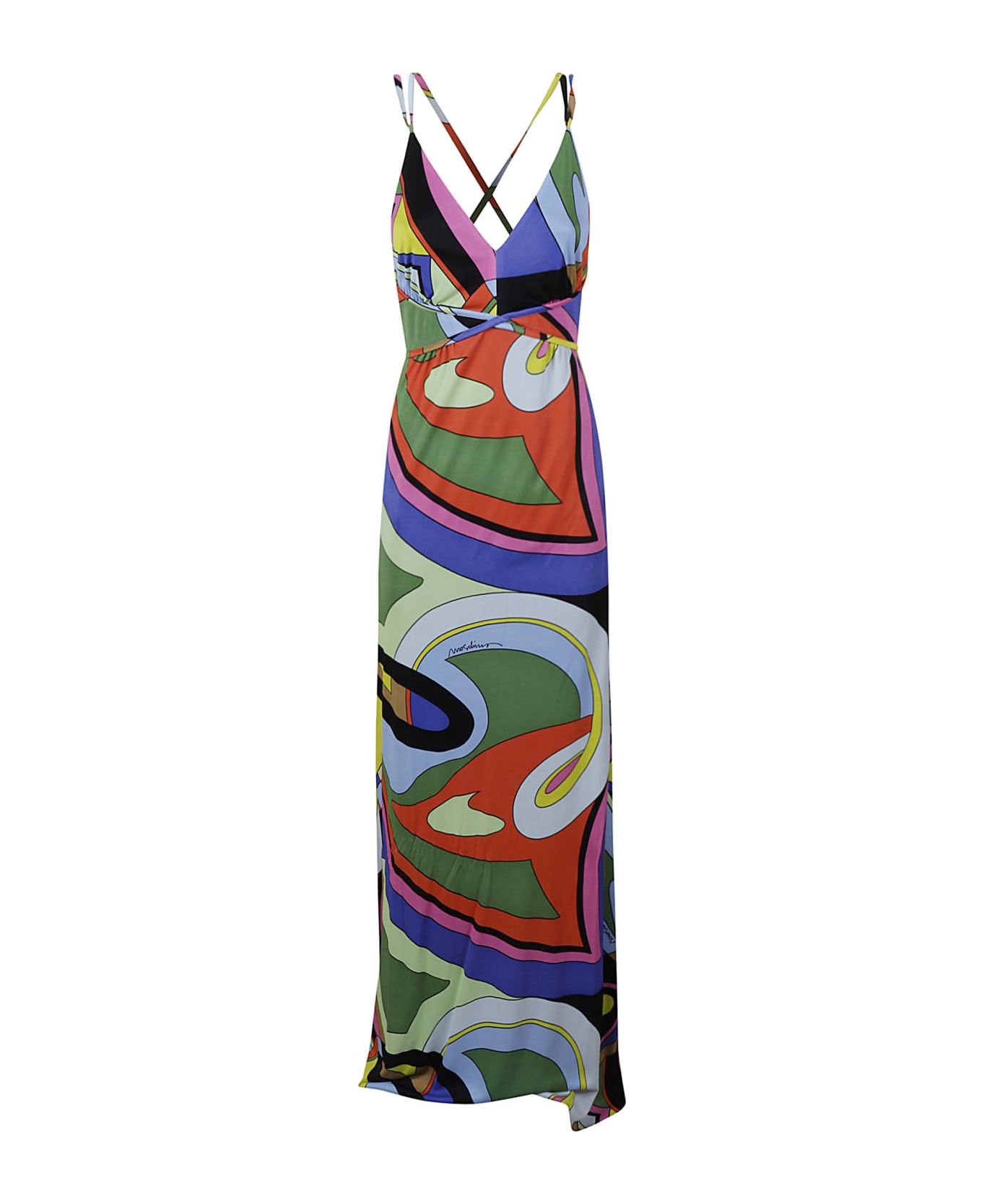 Moschino St. All-over Dress Moschino - MULTICOLOR