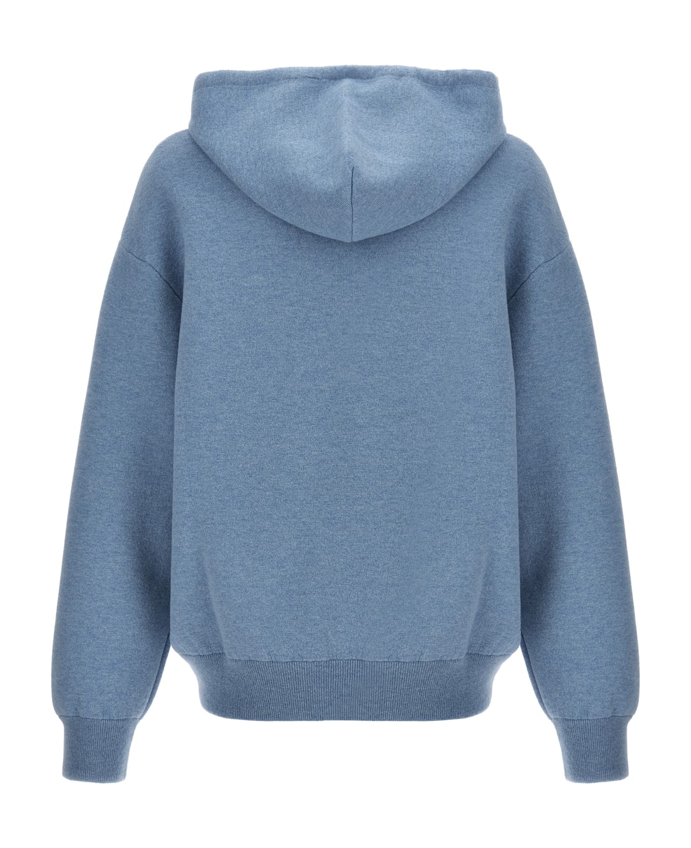 Loewe Logo Hooded Sweater - Light Blue