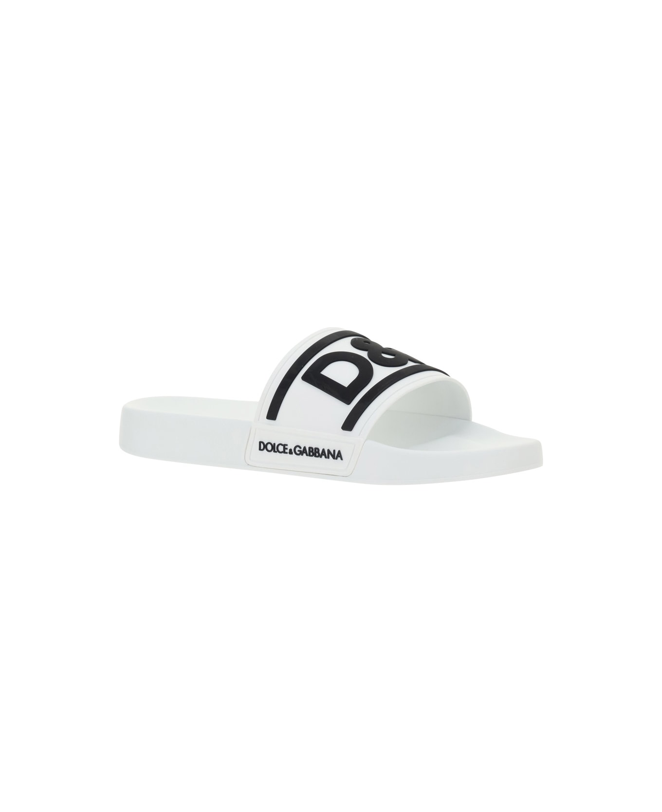 Dolce & Gabbana Sandals - Bianco/nero