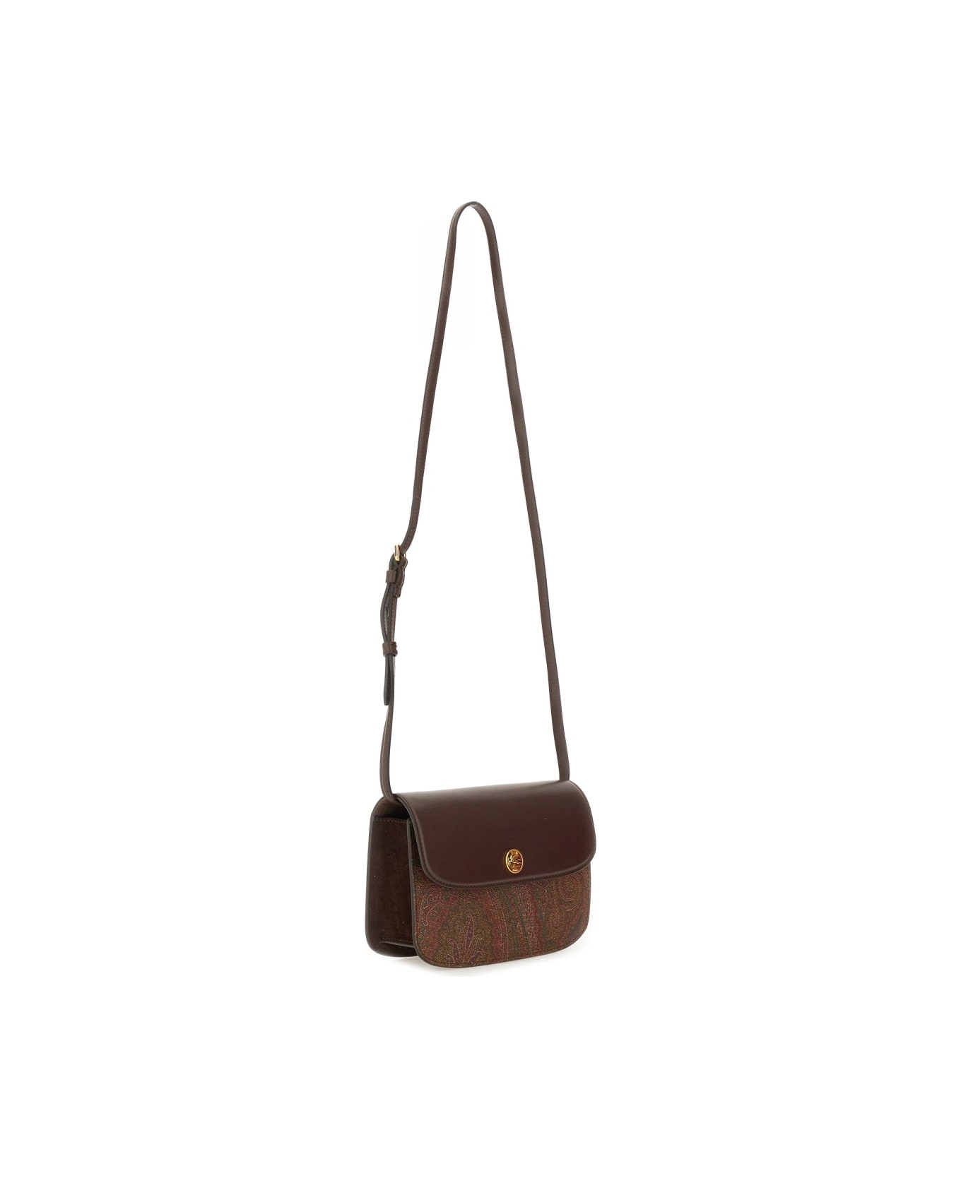 Etro Shoulder Bag "essential" Small - BROWN