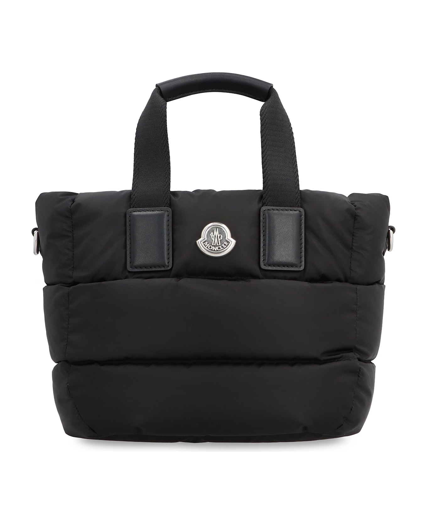 Moncler Mini Caradoc Nylon Handbag - black