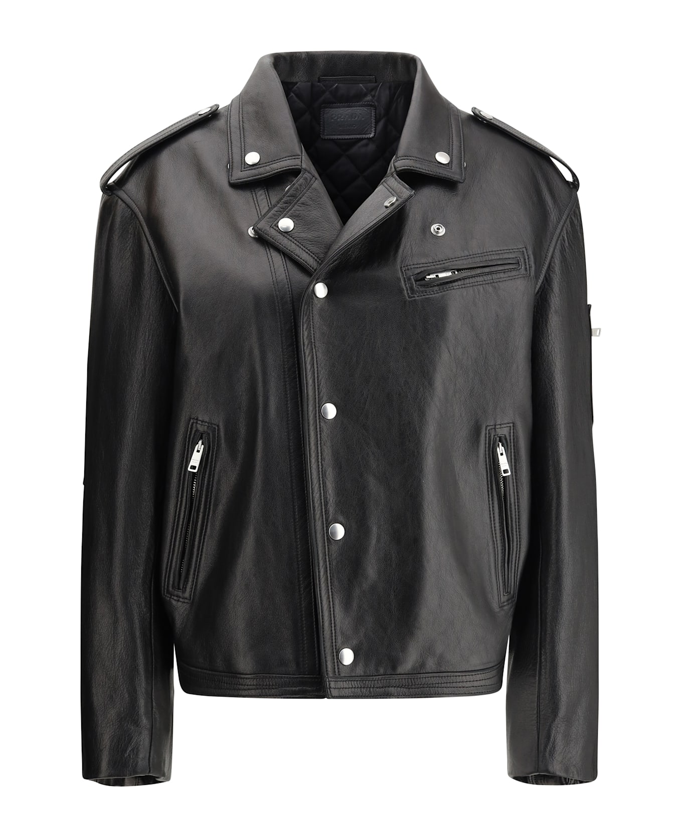 Prada Biker Leather Jacket