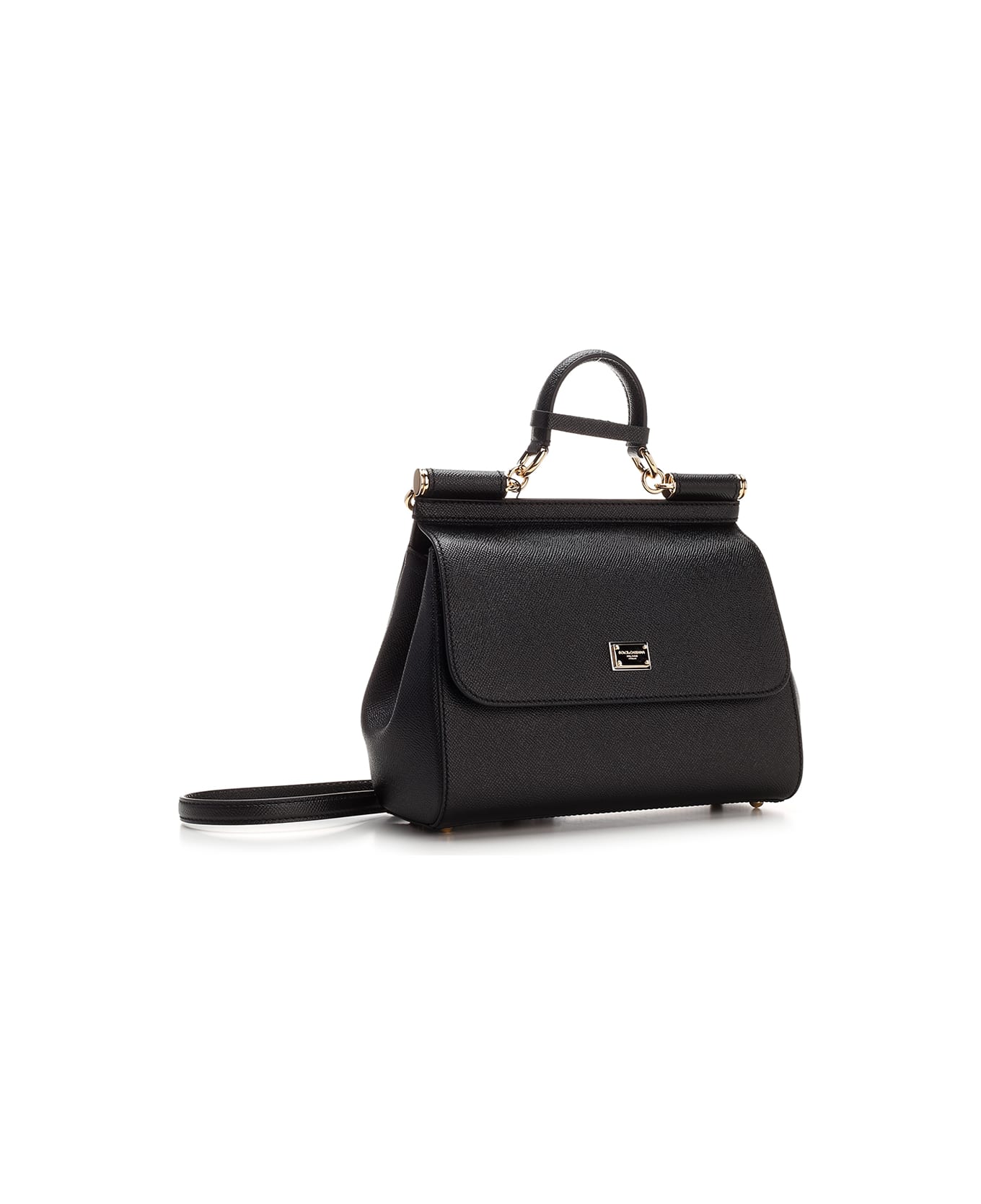 Dolce & Gabbana Medium 'sicily' Handbag - Nero