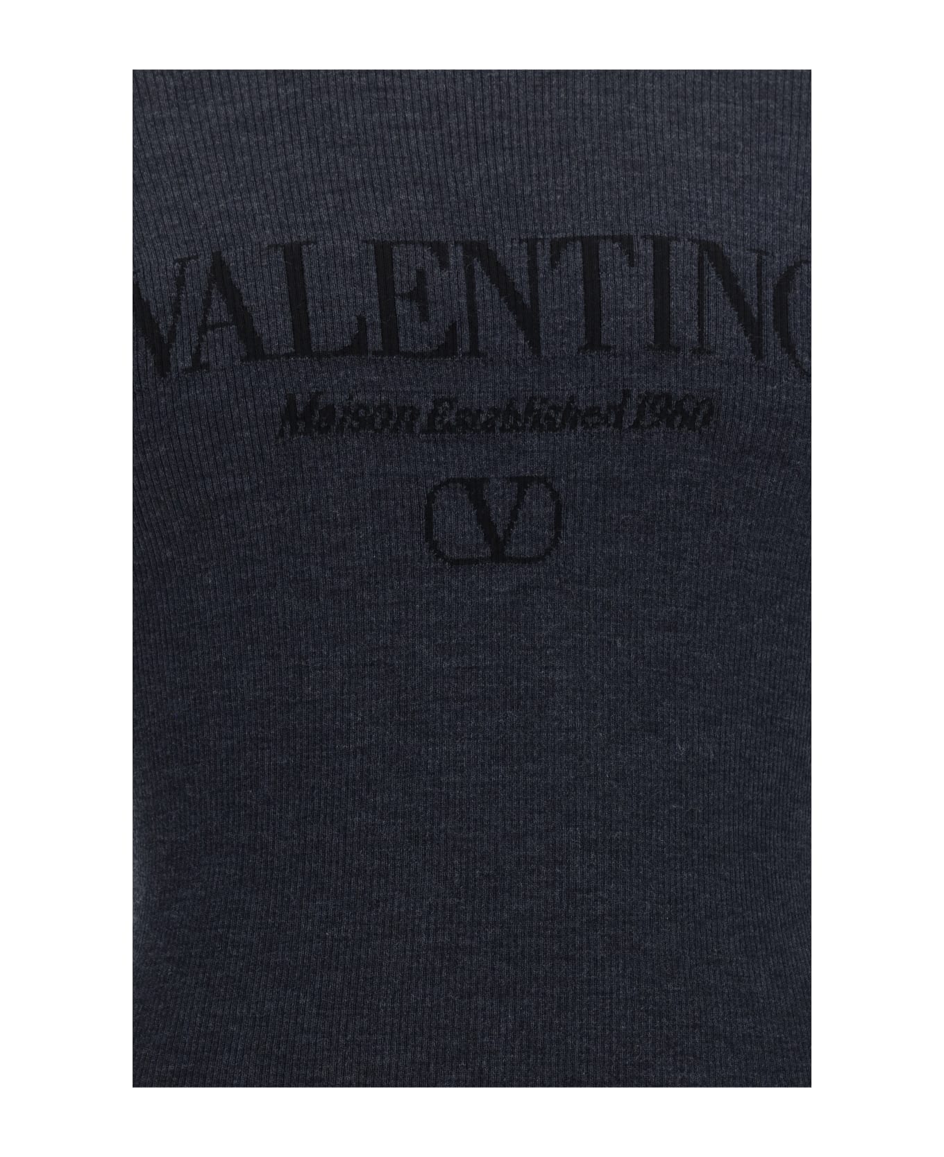 Valentino Wool Knitwear - Grigio Melange