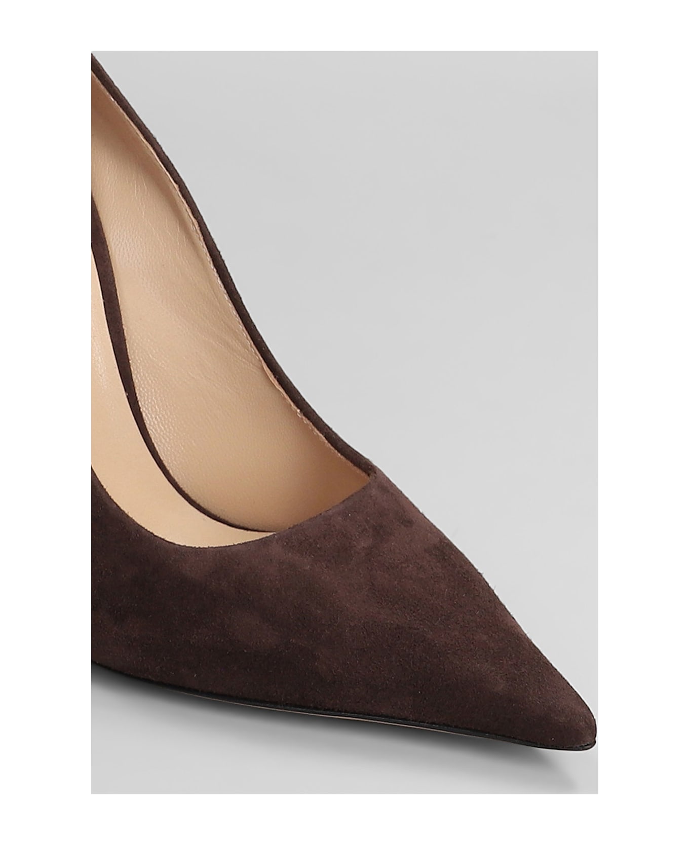 Casadei Blade Pumps In Brown Suede - brown
