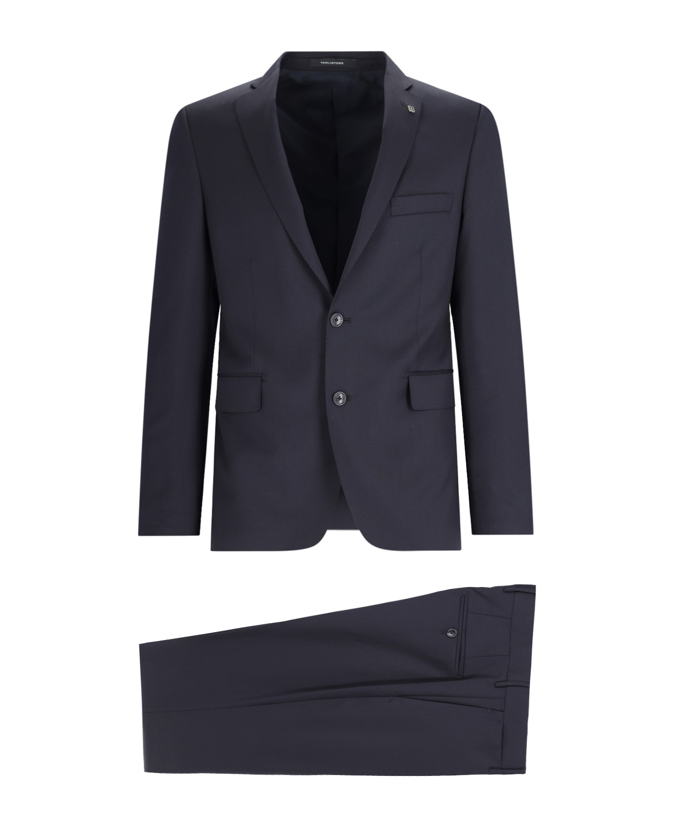 Tagliatore 0205 Virgin Wool Two-piece Suit - Blue スーツ