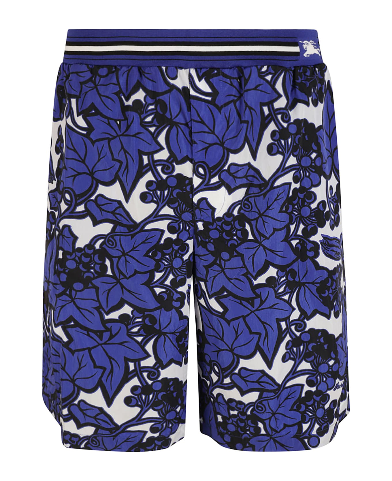 Burberry Elastic Stripe Waist Patterned Shorts - Knight IP Pattern