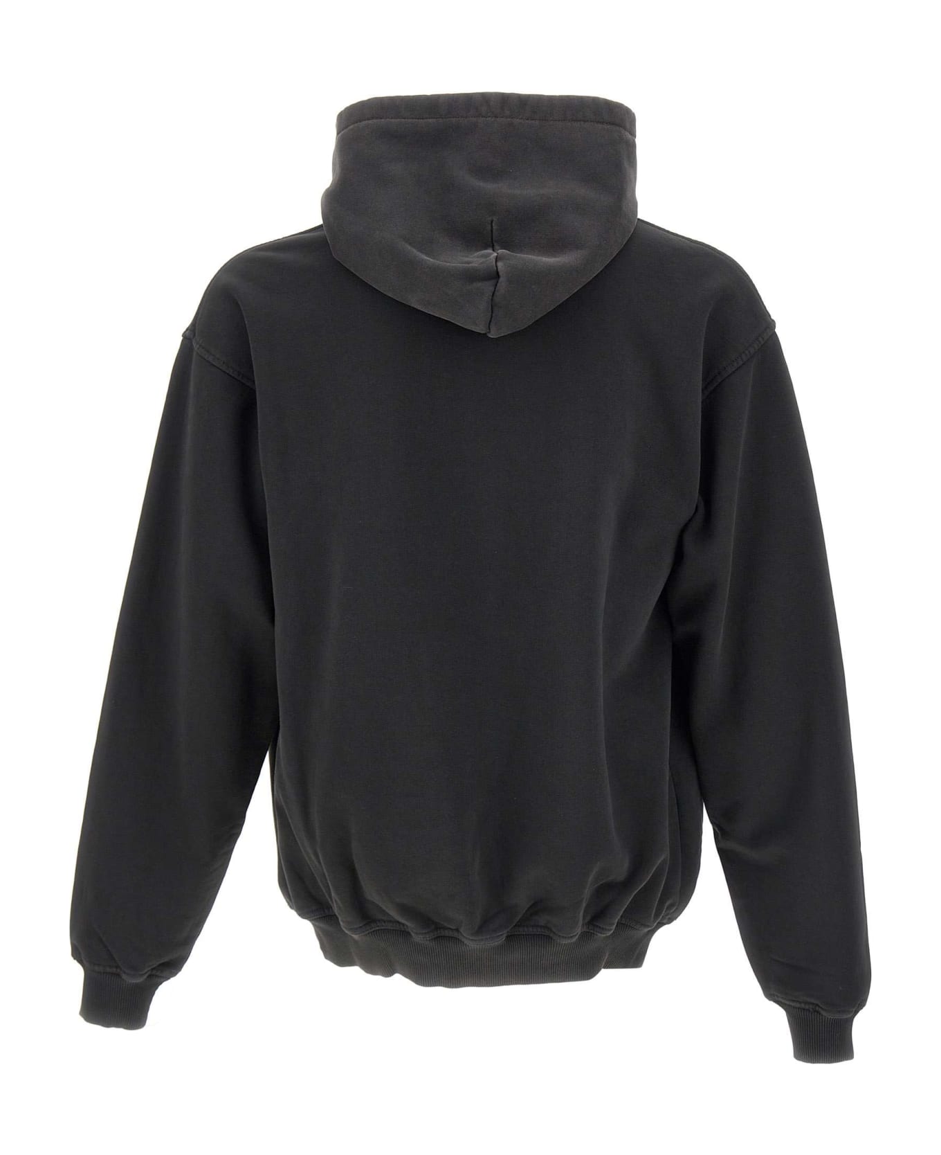 REPRESENT "thoroughbred" Cotton Sweatshirt - BLACK フリース