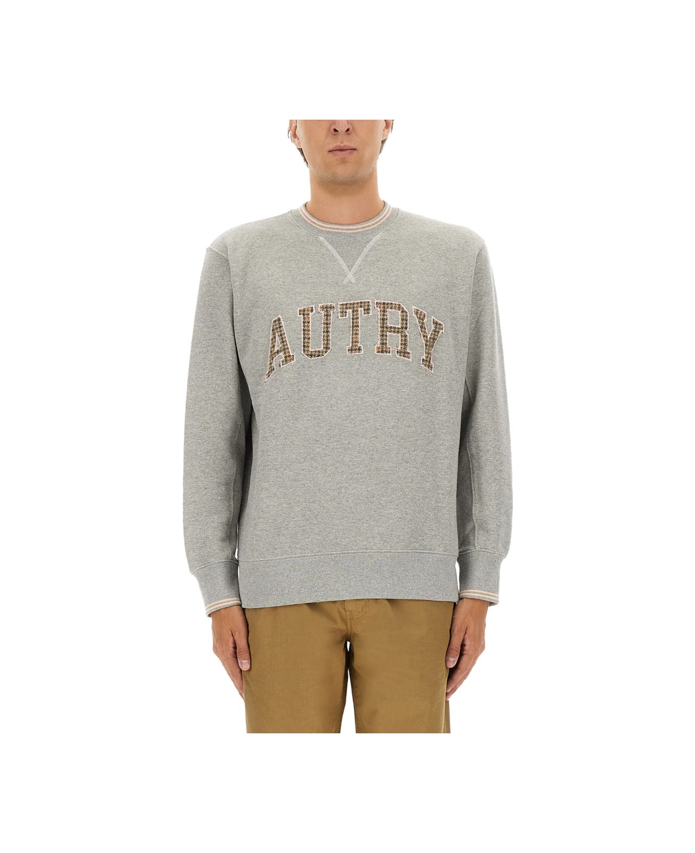 Autry Sweatshirt With Logo - GREY