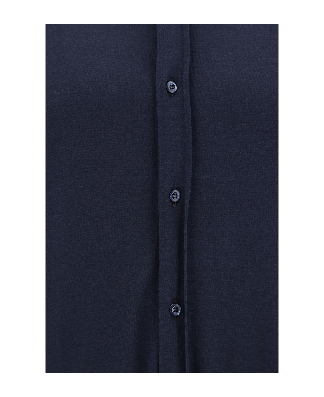 Brunello Cucinelli Buttoned Long-sleeved Shirt - Blue