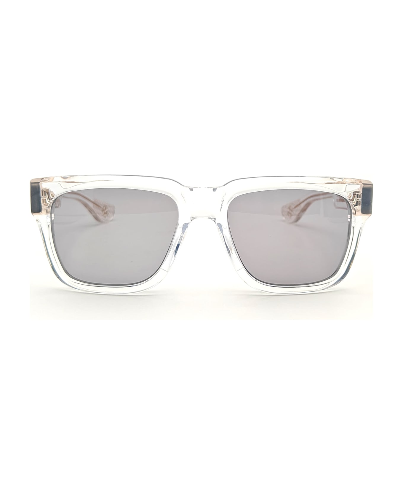 Chrome Hearts Box-officer - Crystal Sunglasses - transparent