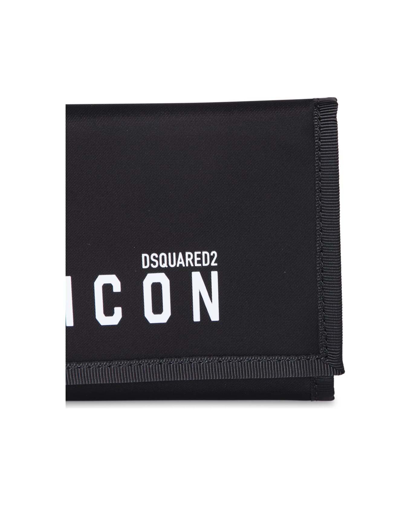 Dsquared2 Icon Black Wallet - Black