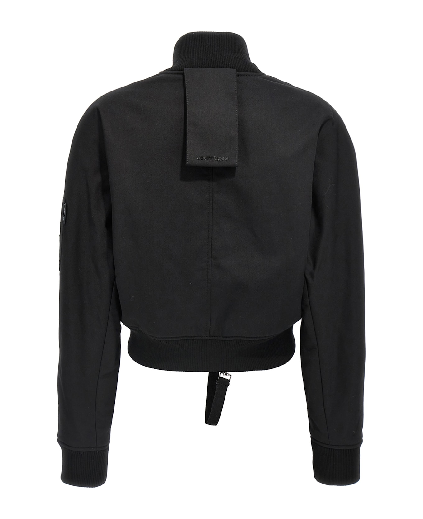 Courrèges Scuba Bomber Jacket - Black  