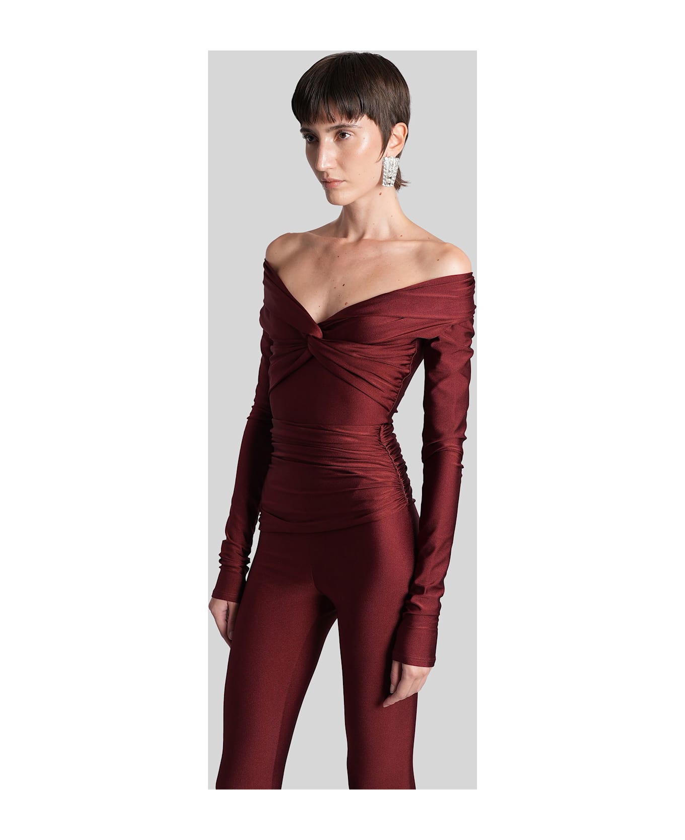 The Andamane Kendall Body In Bordeaux Polyamide - bordeaux