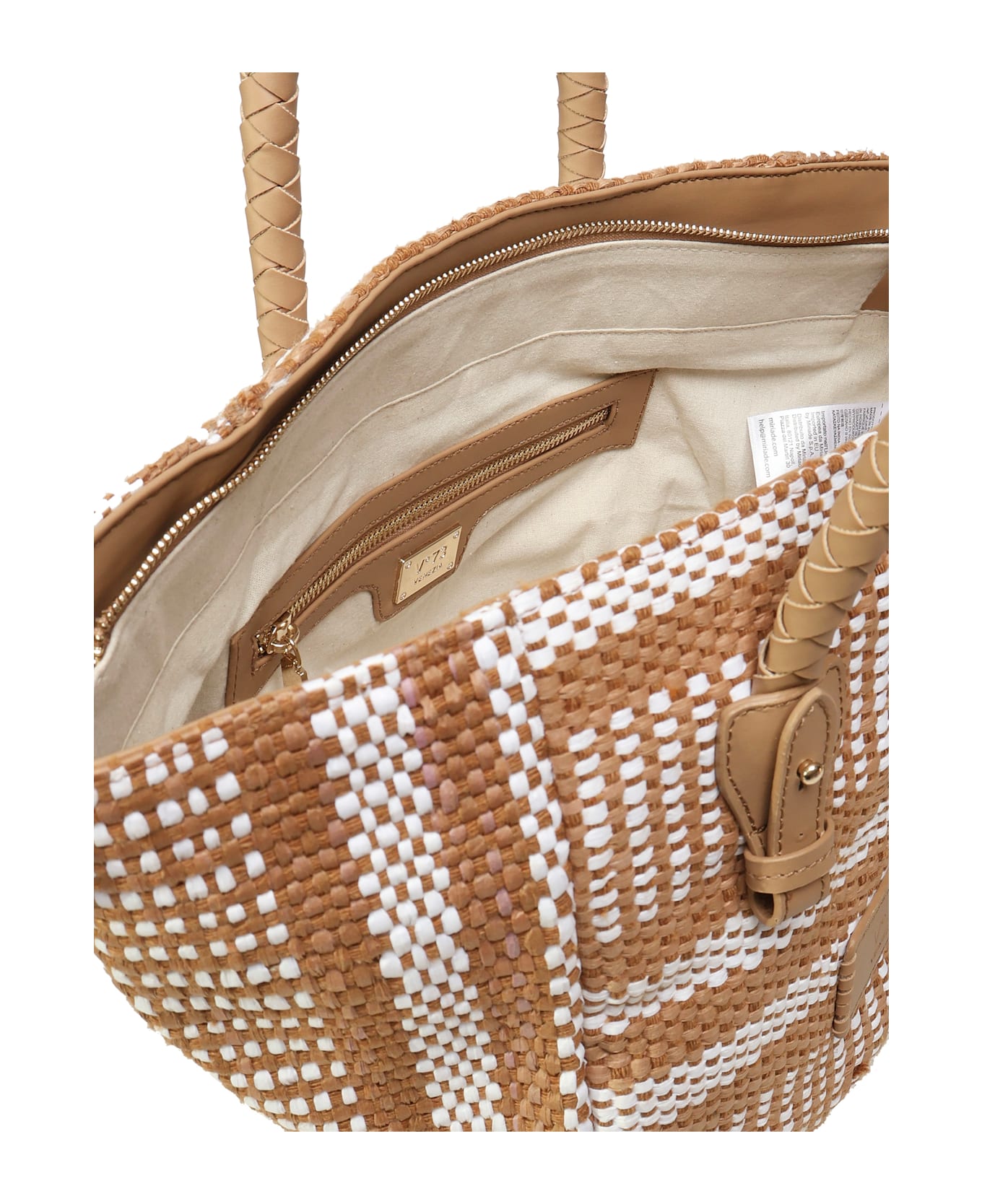 V73 Stefanie Tote Bag - Beige