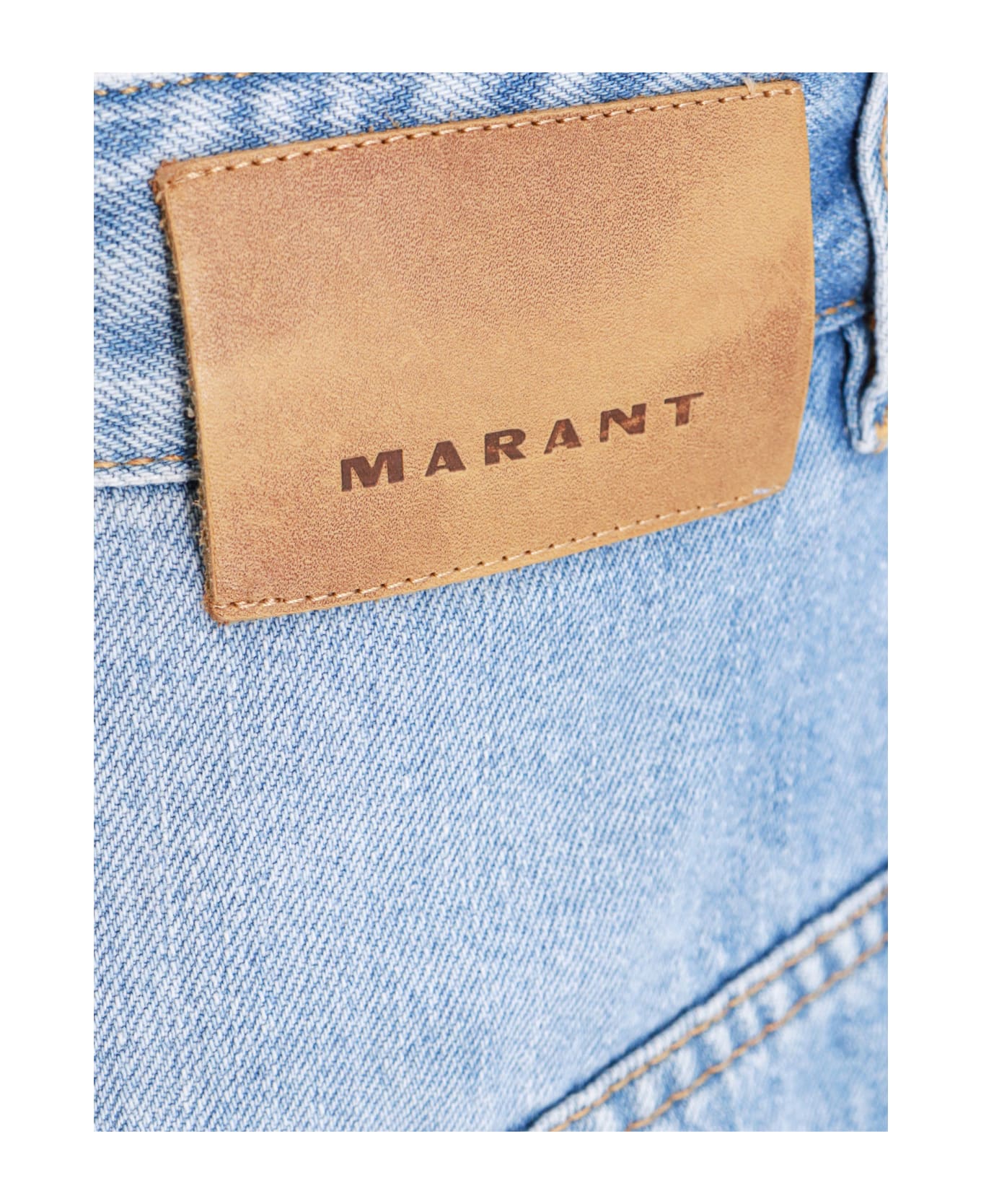 【ISABEL MARANT】デニム ハーフジップ フーディー【送関込】 ISABEL MARANT】デニム ハーフジップ フーディー【送関込
