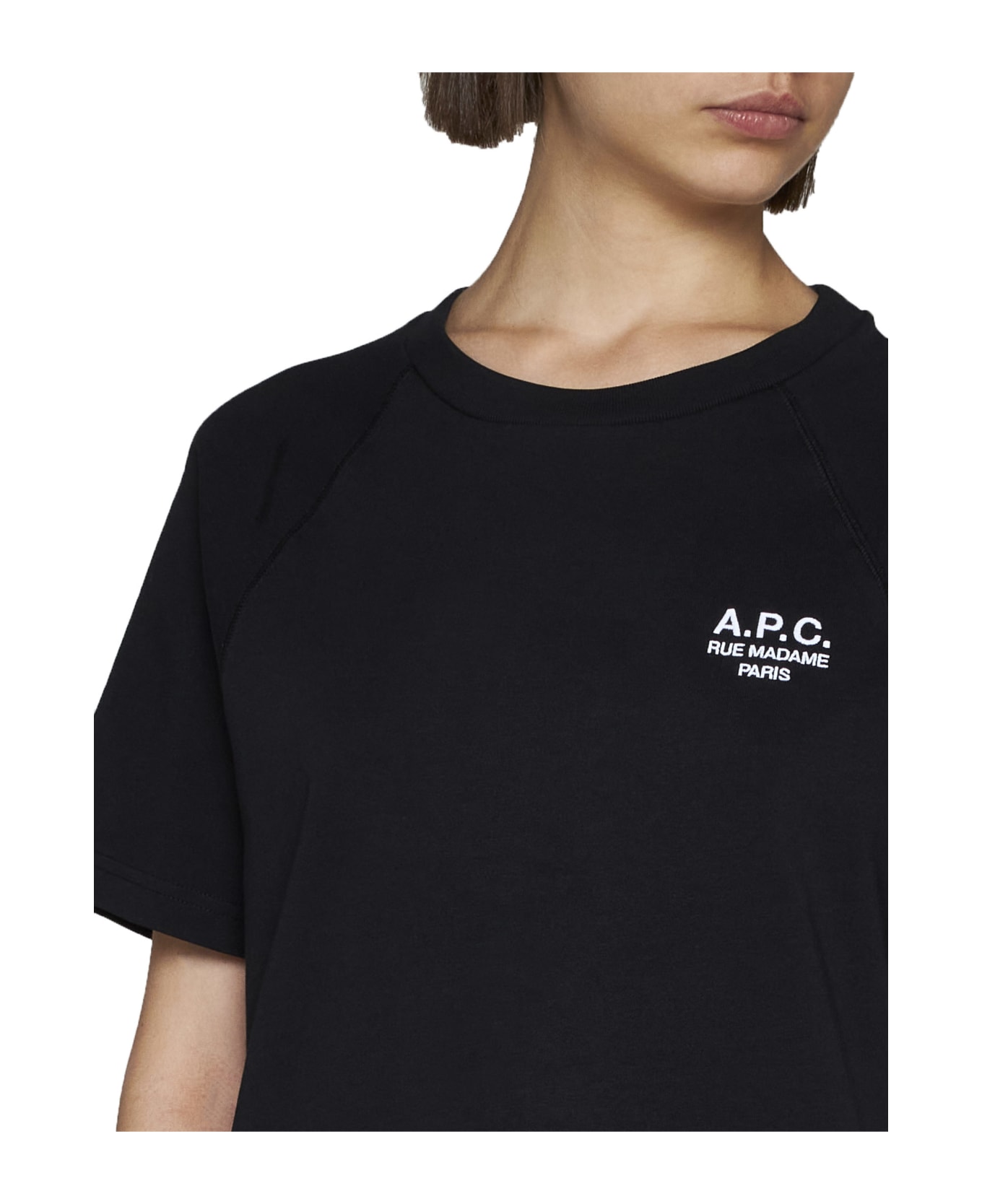 A.P.C. Michele Cotton T-shirt - black