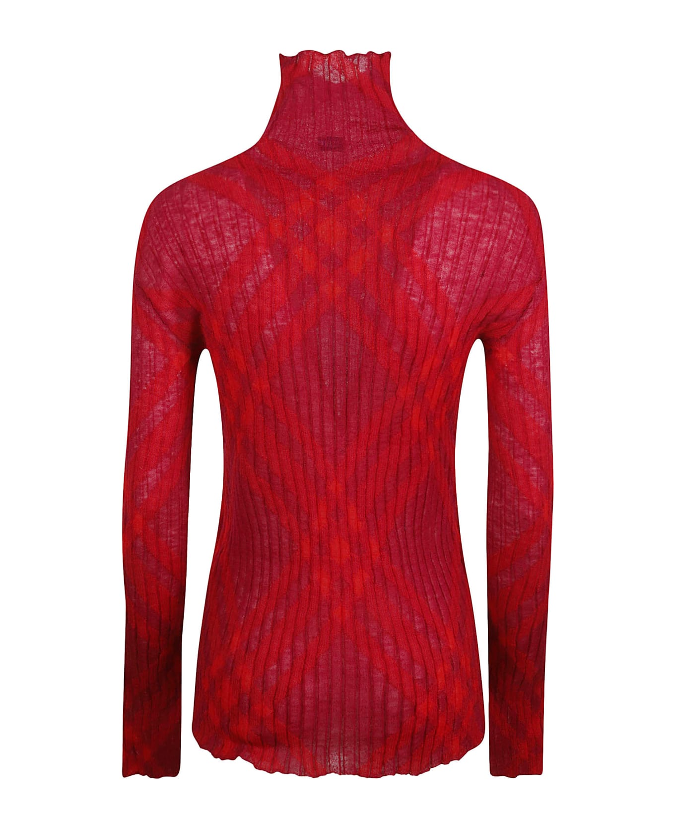 Burberry Ribbed Printed Jumper - Ripple Ip Check