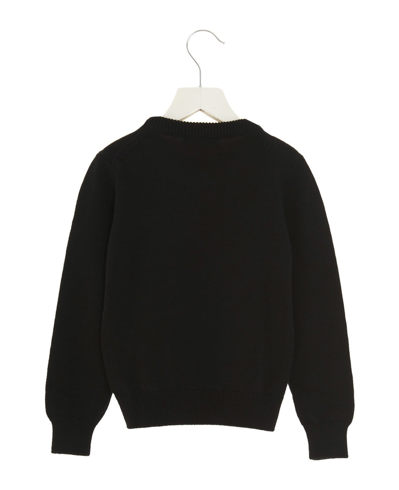 Young Versace 'medusa' Sweater - Nero