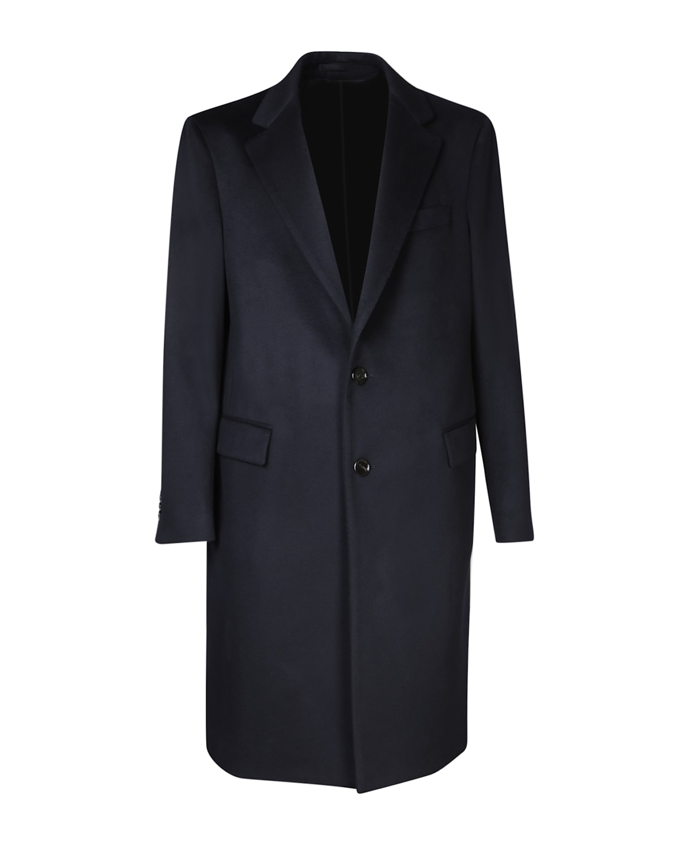 Lardini Blue Cashmere Coat - Blue