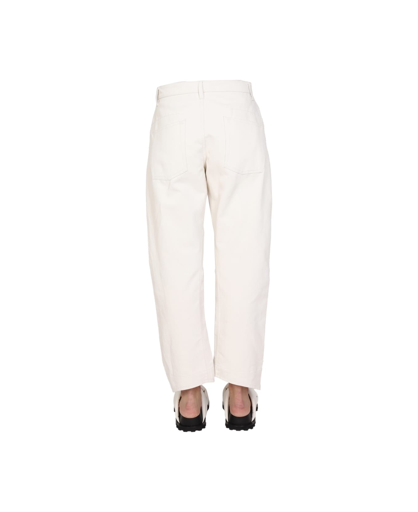 Jil Sander Workwear Pants - WHITE