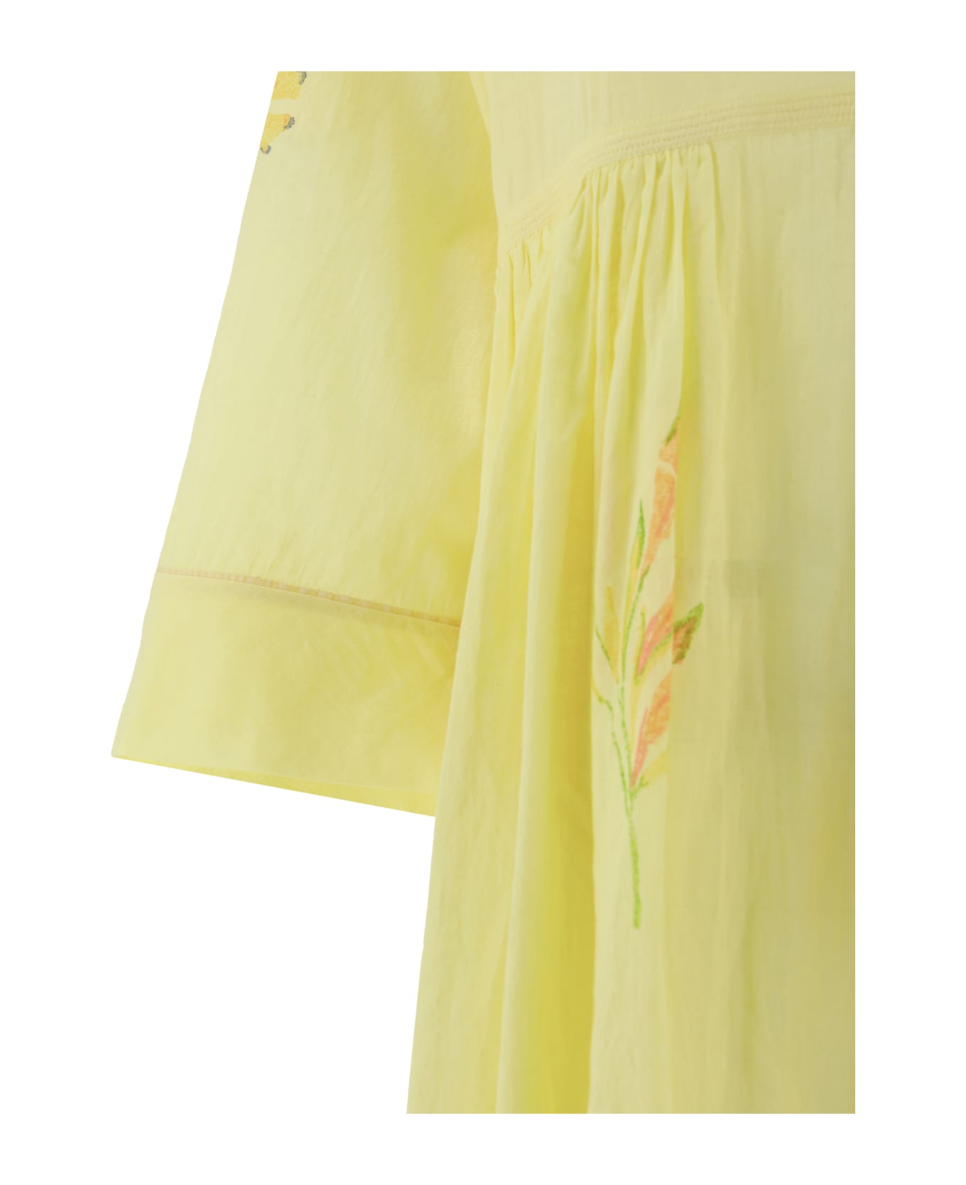 Eka Prion Chemisier Dress - Yellow ワンピース＆ドレス