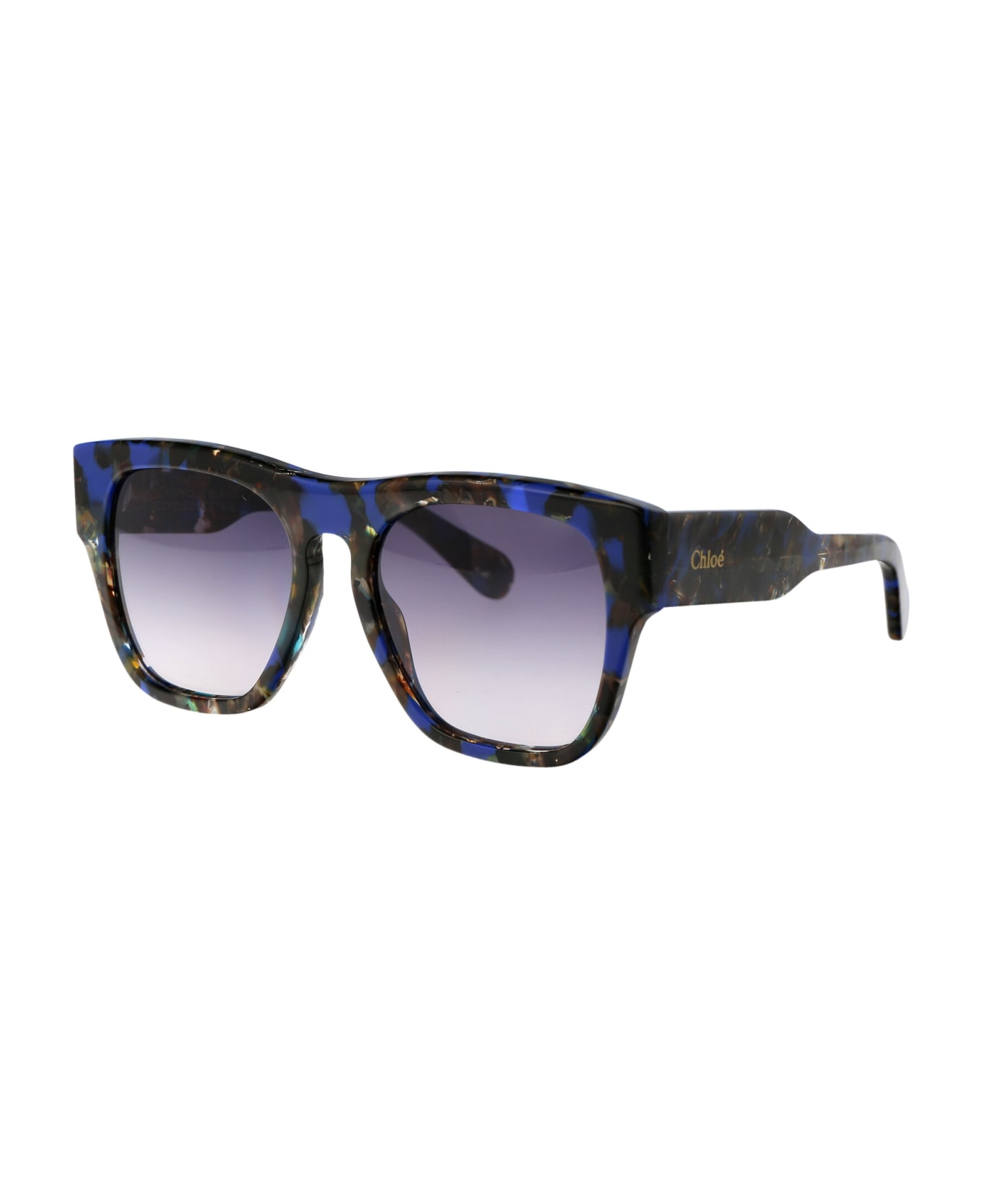 Chloé Eyewear Ch0149s Sunglasses - 008 BLUE BLUE BLUE