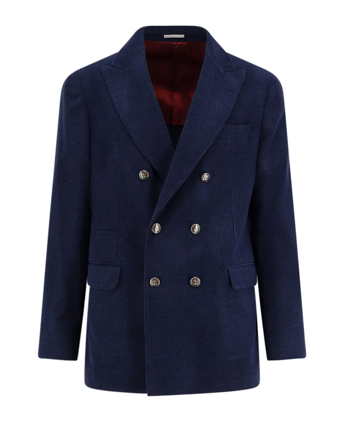 Brunello Cucinelli Deconstructed One-and-a-half-breasted Corduroy Blazer