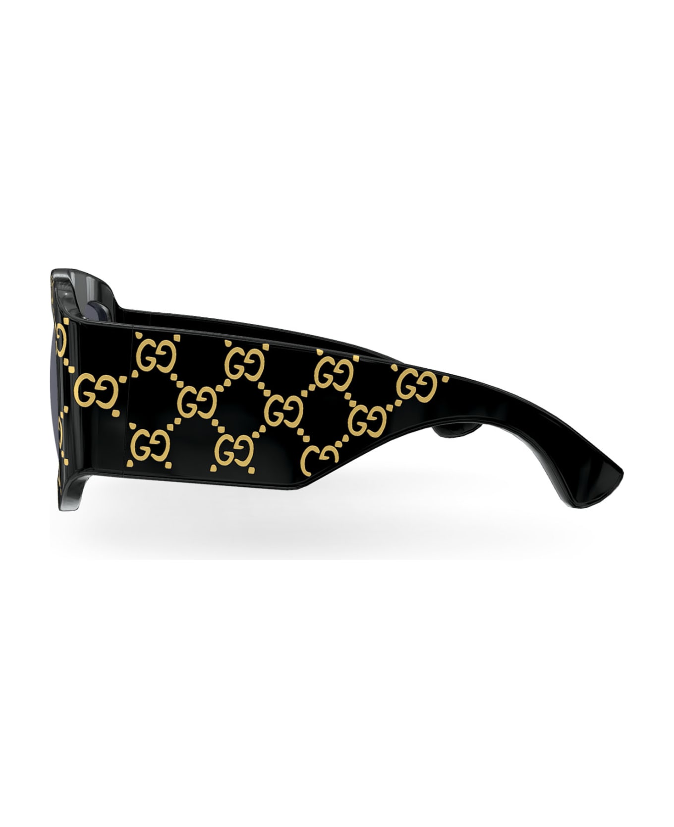 Gucci Eyewear GG0983S Sunglasses - Black Black Grey