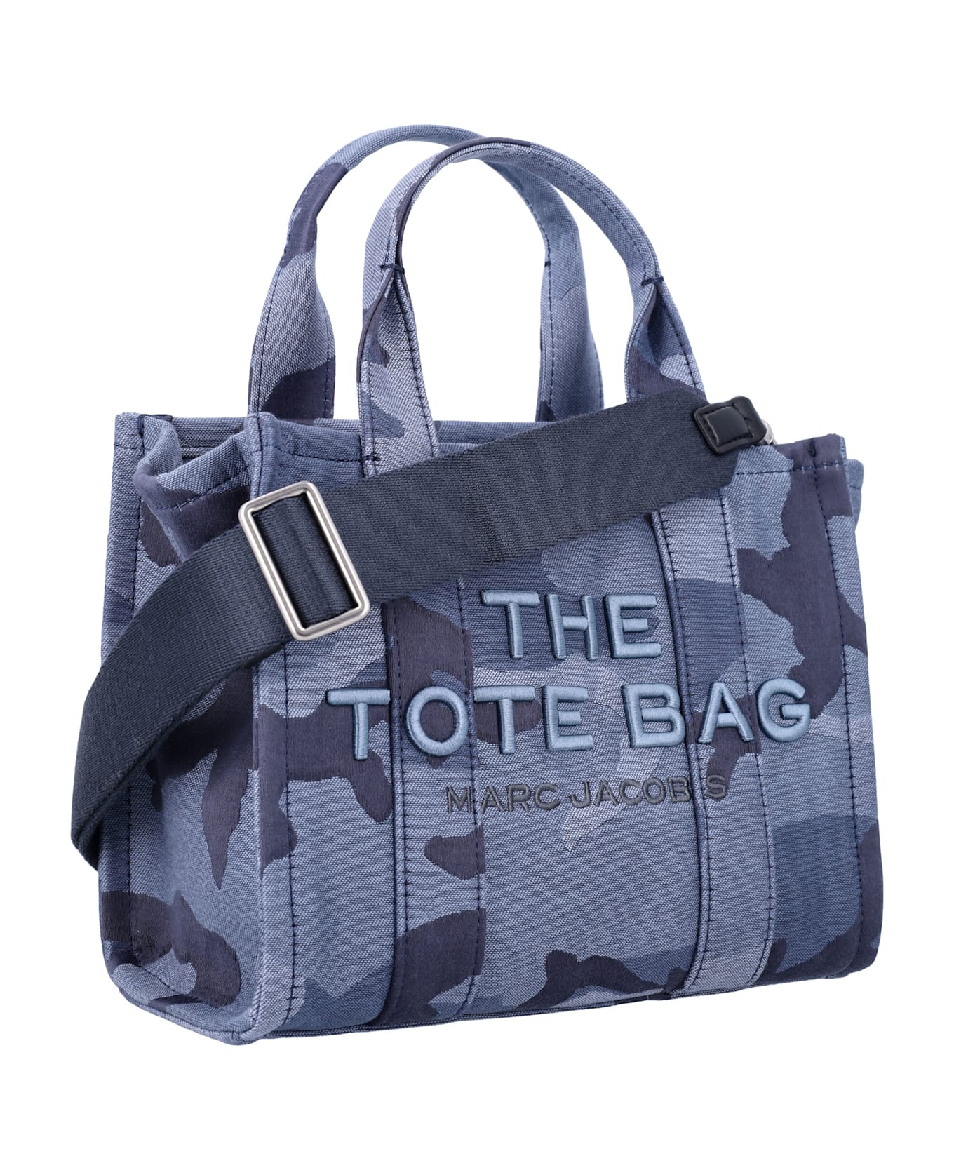 Marc Jacobs The Small Camo Tote Bag - BLUE MULTI CAMOU