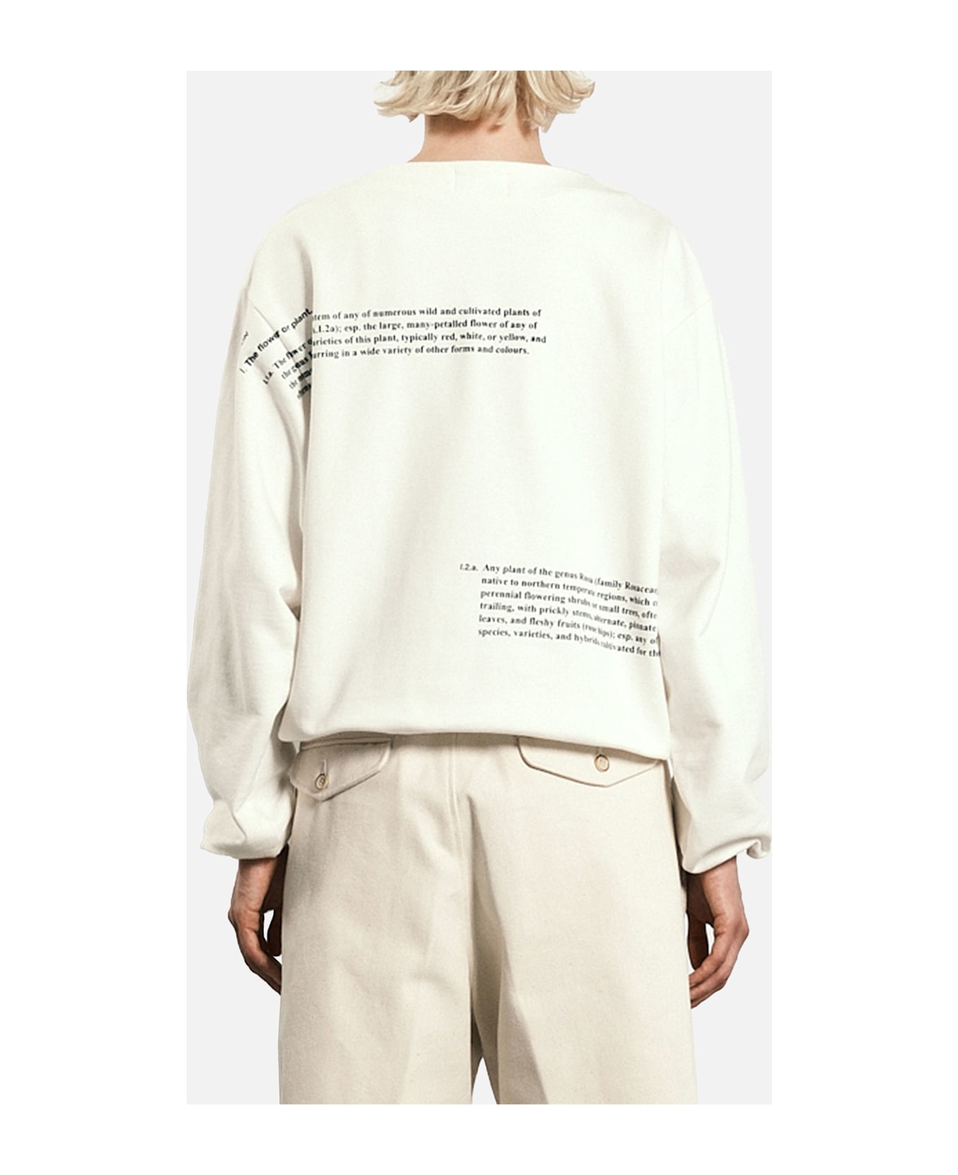 Tanaka The Sweatshirt - White