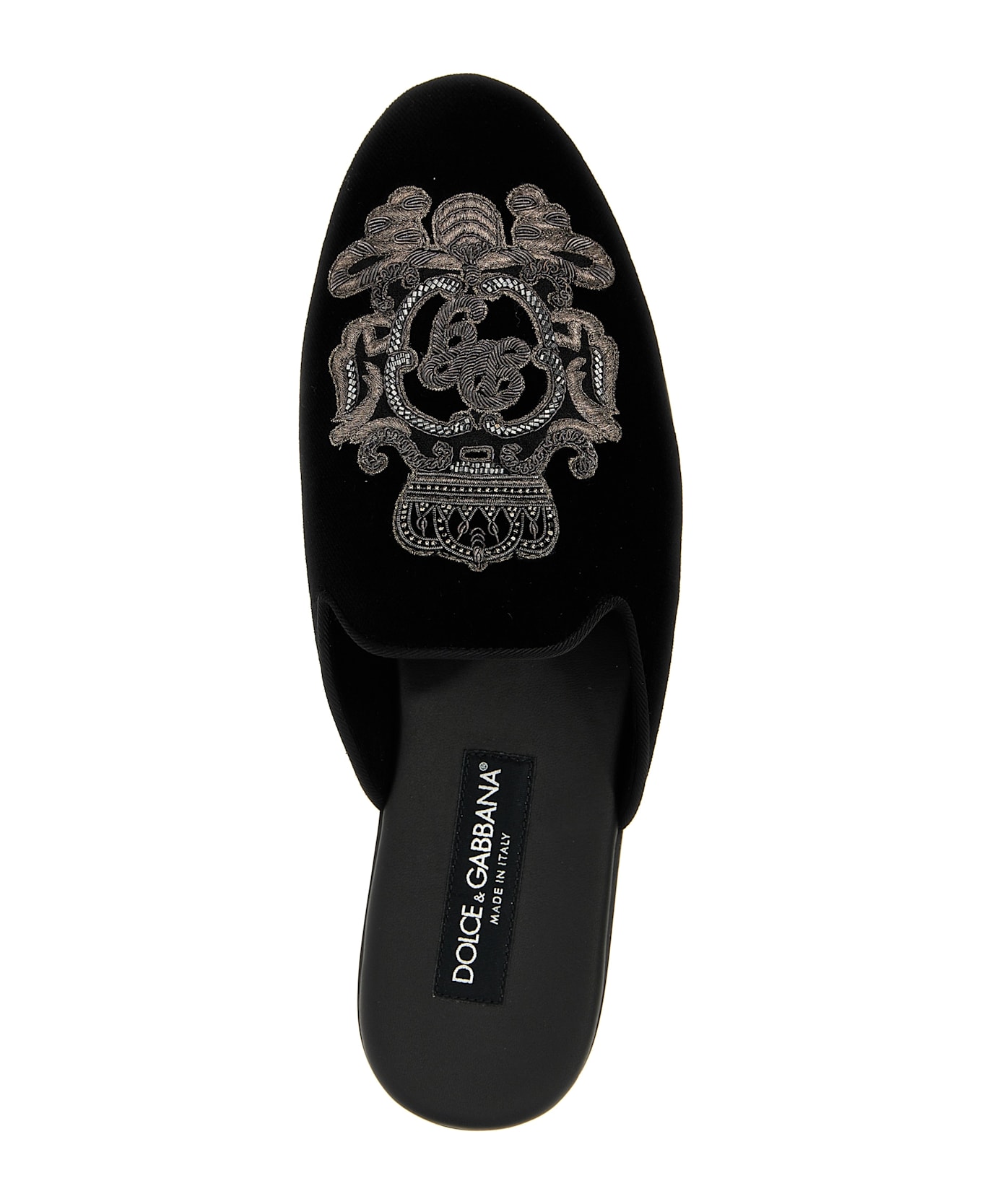 Dolce & Gabbana Slipper Blsaone - Black  
