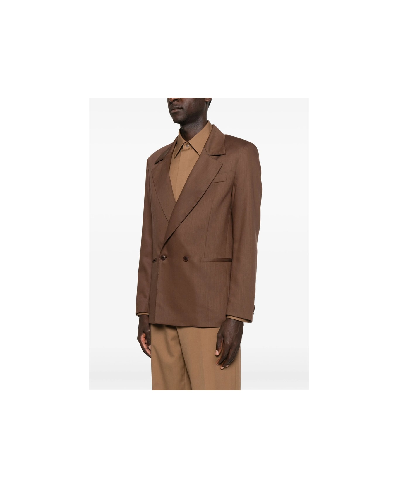 costumein Jacket - BROWN