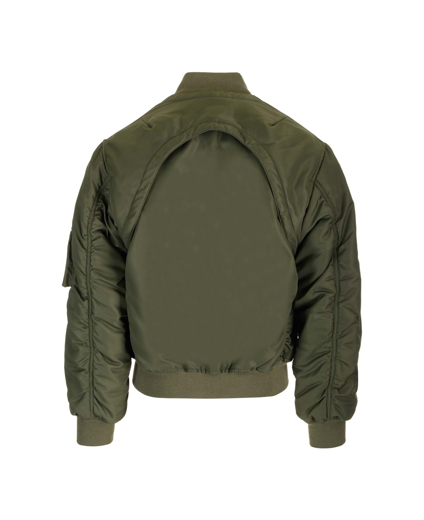 Alexander McQueen 'harness' Bomber Jacket - Green