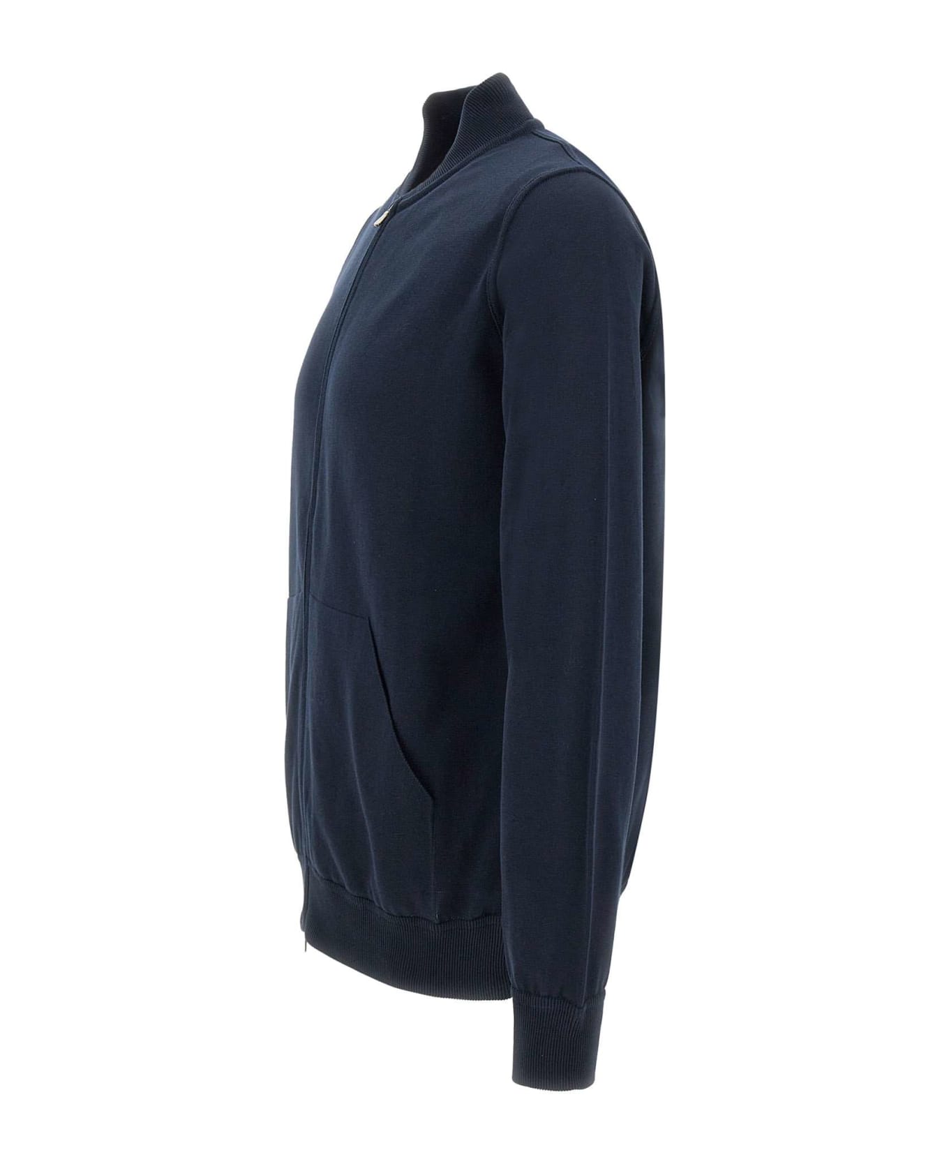 Filippo De Laurentiis Cotton Sweater - BLUE
