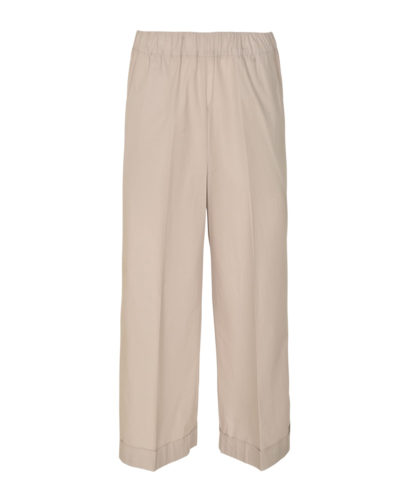 Kiltie Cropped Trousers Pepe - Grey